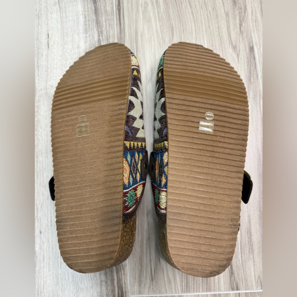 Dirty Laundry Multicolor Patterned Clogs - image 6